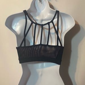 Athleta dark blue sports bra